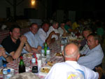 Beim Abendessen